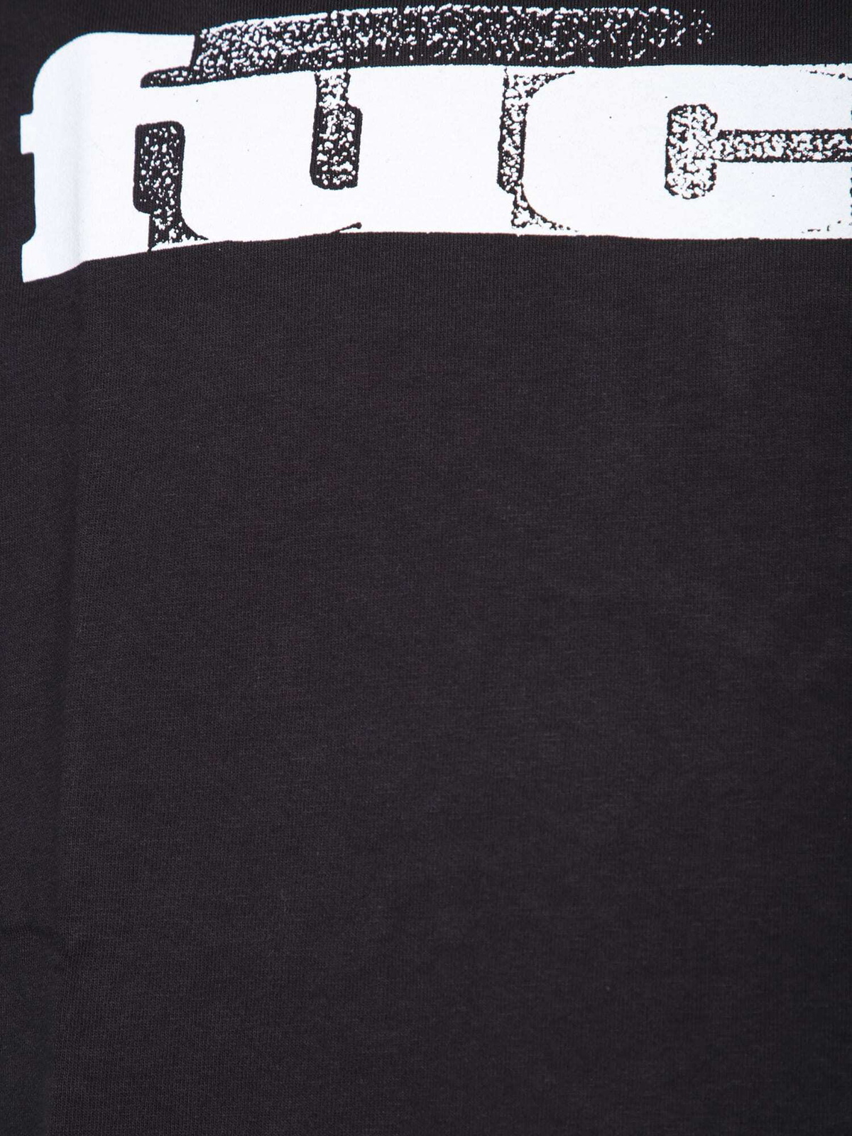 Fuct Blurred Logo Black T-shirt