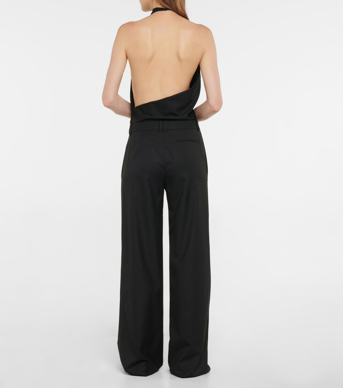 The Row Bany high rise wool pants The Row