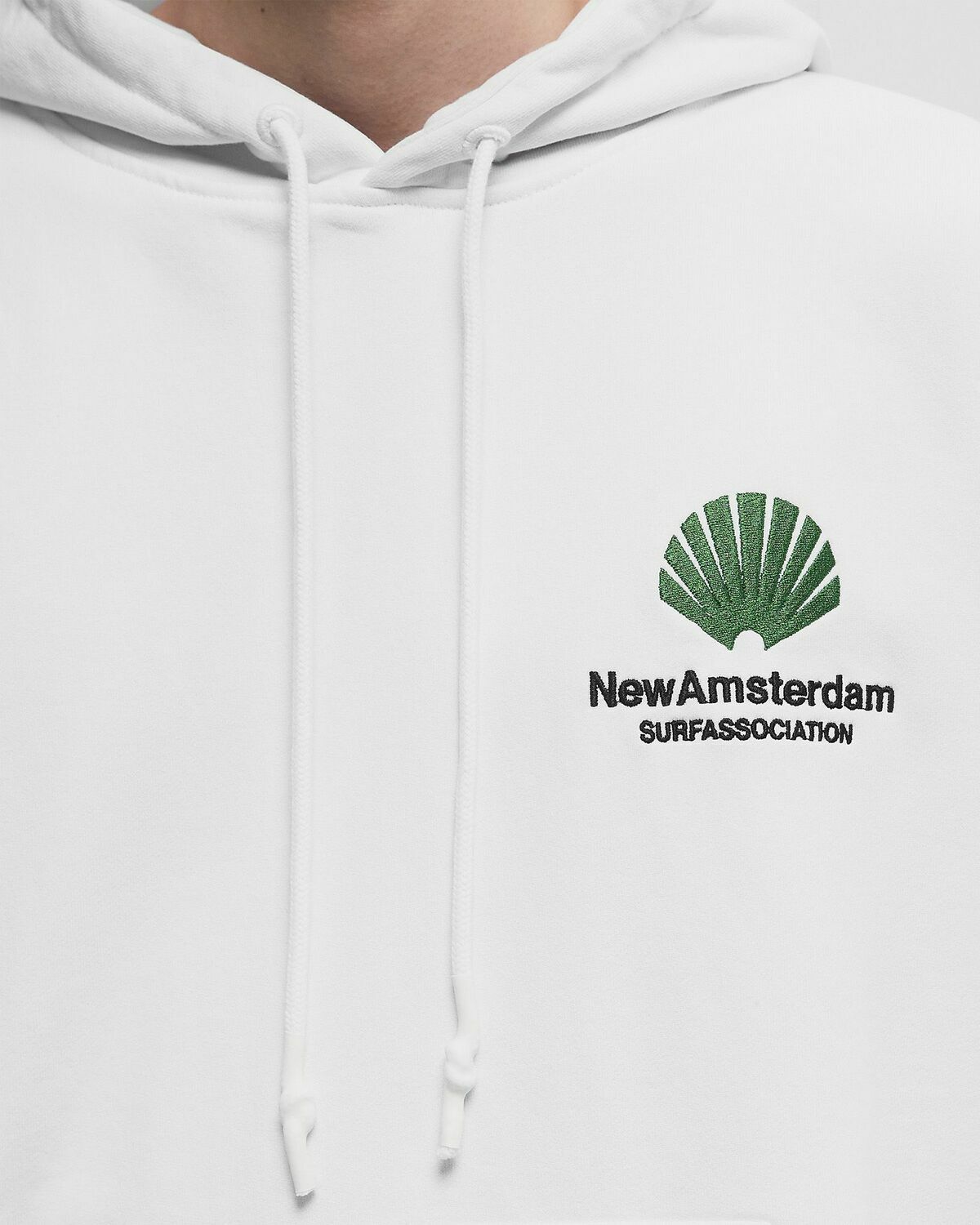 New Amsterdam LOGO HOODIE SWEATER White Mens Hoody
