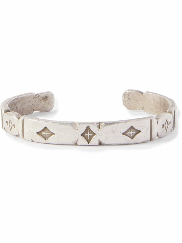 Photo: Peyote Bird - Shoreline Playa Engraved Sterling Silver Cuff