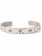 Peyote Bird - Shoreline Playa Engraved Sterling Silver Cuff