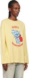Kenzo Yellow Kenzo Paris 'KENZO Cartoon' Long Sleeve T-shirt