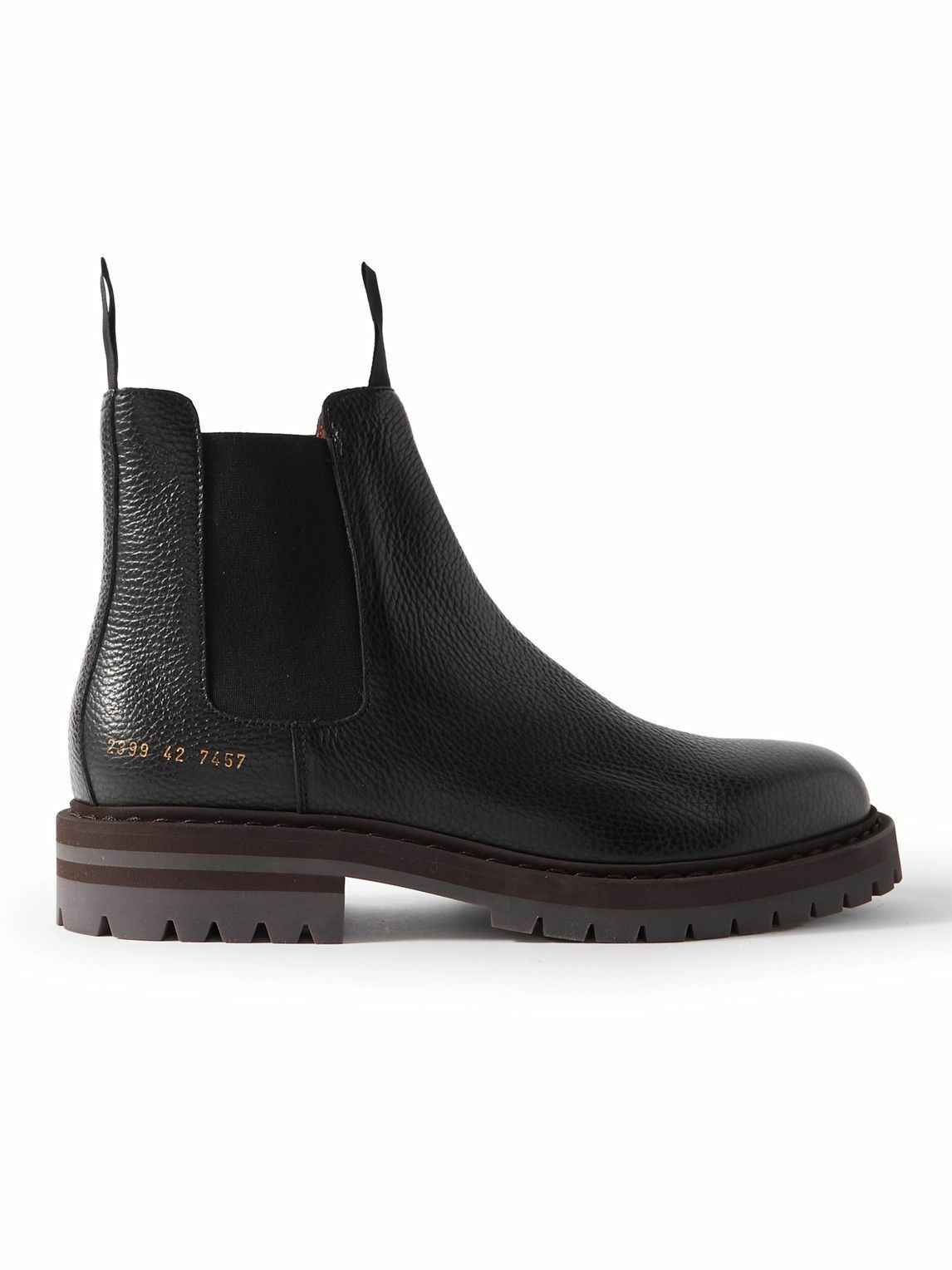 Common Projects - Full-Grain Leather Chelsea Boots - Black Common Projects