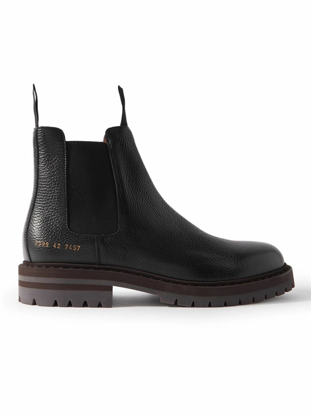 Photo: Common Projects - Full-Grain Leather Chelsea Boots - Black