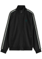 DRÔLE DE Monsieur La Veste Survet Satin-jersey Track Jacket Black