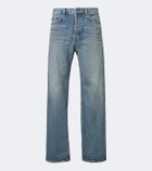 Saint Laurent Faded wide-leg jeans