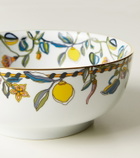 La DoubleJ Borboni White porcelain bowl