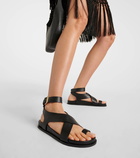 A. Emery Jalen leather sandals