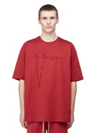 Jumbo T-Shirt in Red