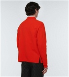Gucci - Embroidered wool polo sweater