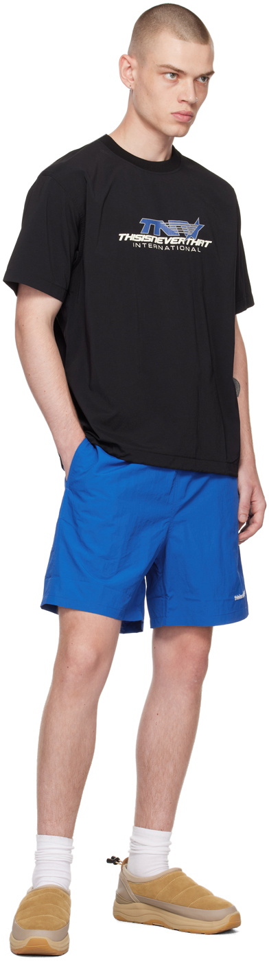thisisneverthat Blue Jogging Shorts