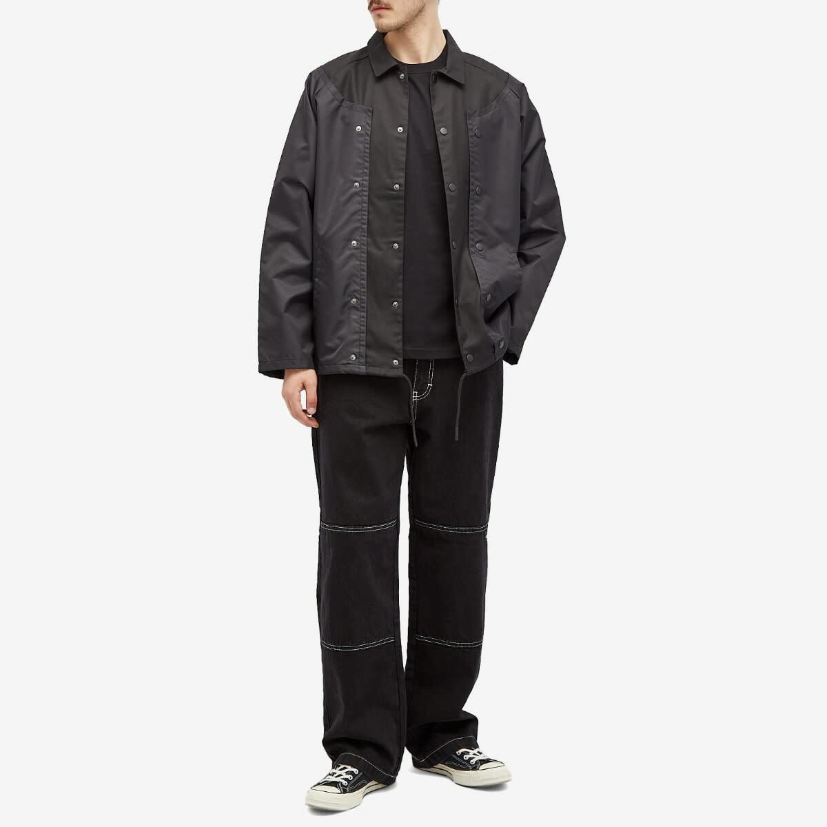 ☆Dickies☆ Double Knee Carpenter Denim Pants Black DIKM241L Double Knee Denim Pants in black – State Of Flux