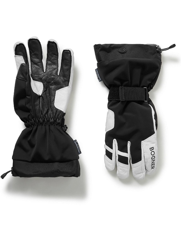 Photo: Bogner - Primo Leather and Shell Ski Gloves - Black