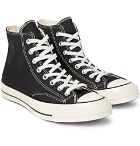 Converse - 1970s Chuck Taylor All Star Canvas High-Top Sneakers - Black