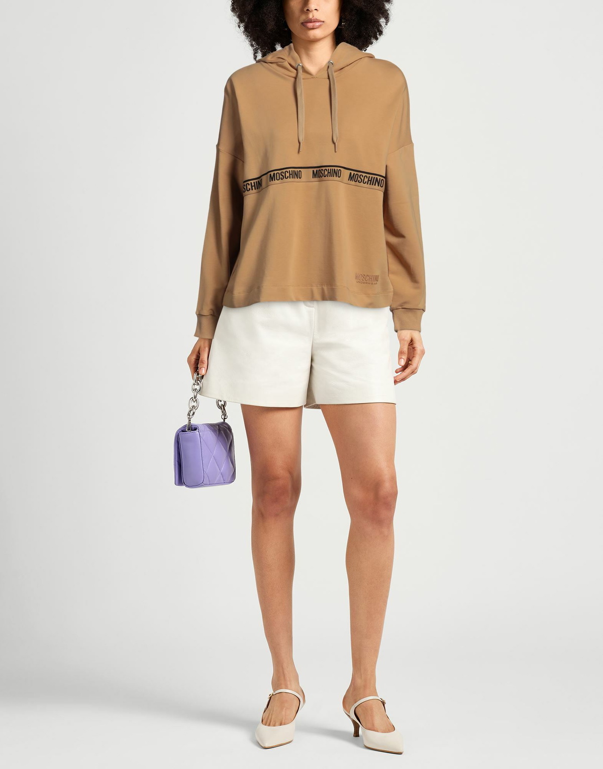 Moschino Womens Sweatshirt Sand