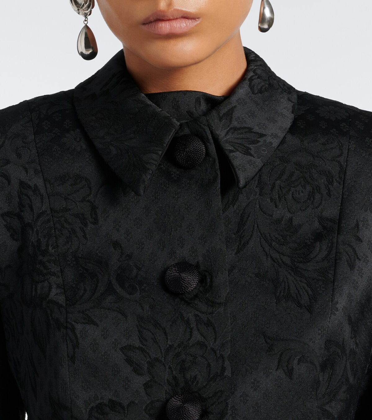 Veronica Beard Bodie floral jacquard jacket