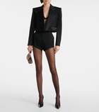 Dolce&Gabbana Cropped tuxedo jacket