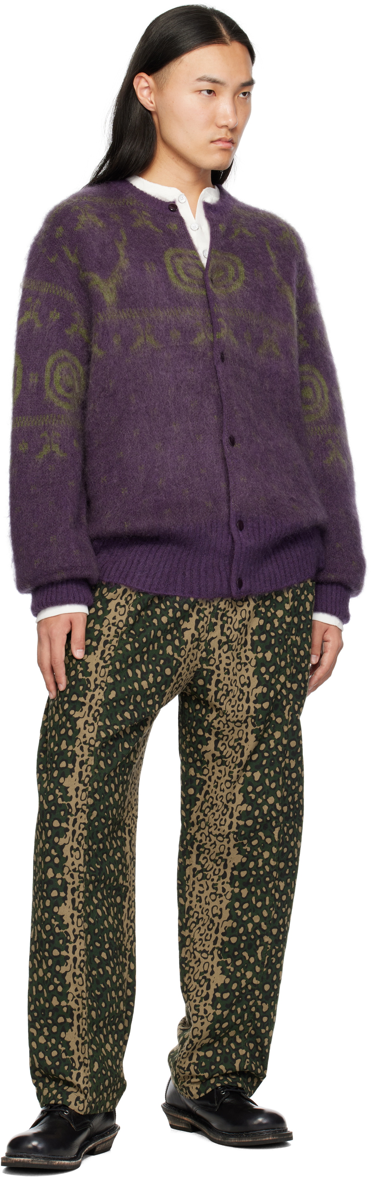South2 West8 Green Army String Trousers