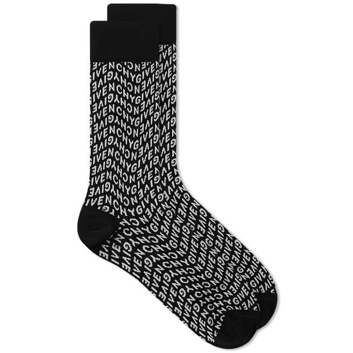 Photo: Givenchy Refracted Logo Sock