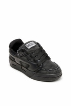 Diesel S-D-Ollie - Sneakers in frayed denim e leather - Sneakers Mens in Black