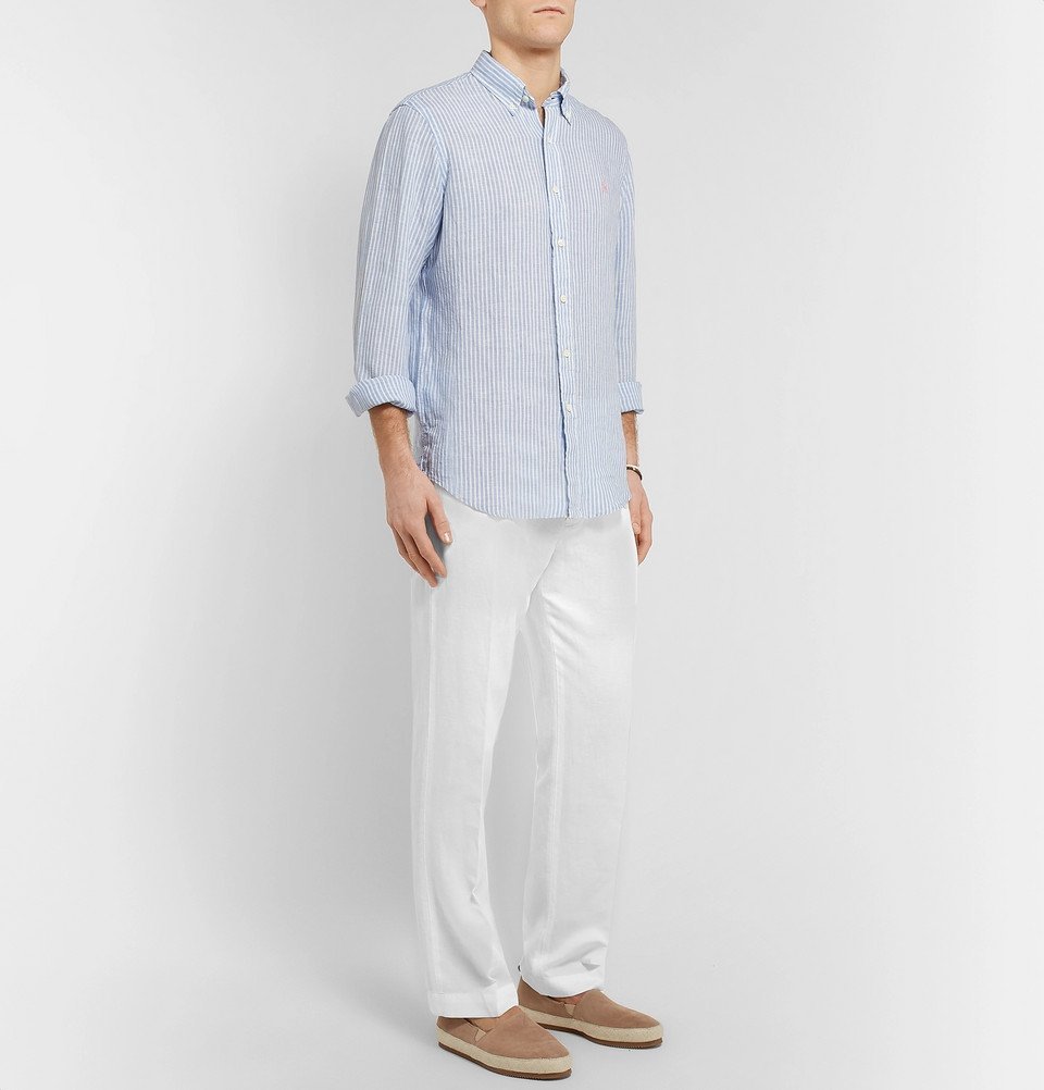 Polo Ralph Lauren - Linen, Lyocell and Cotton-Blend Trousers - Men