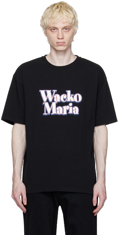 Photo: WACKO MARIA Black Bonded T-Shirt