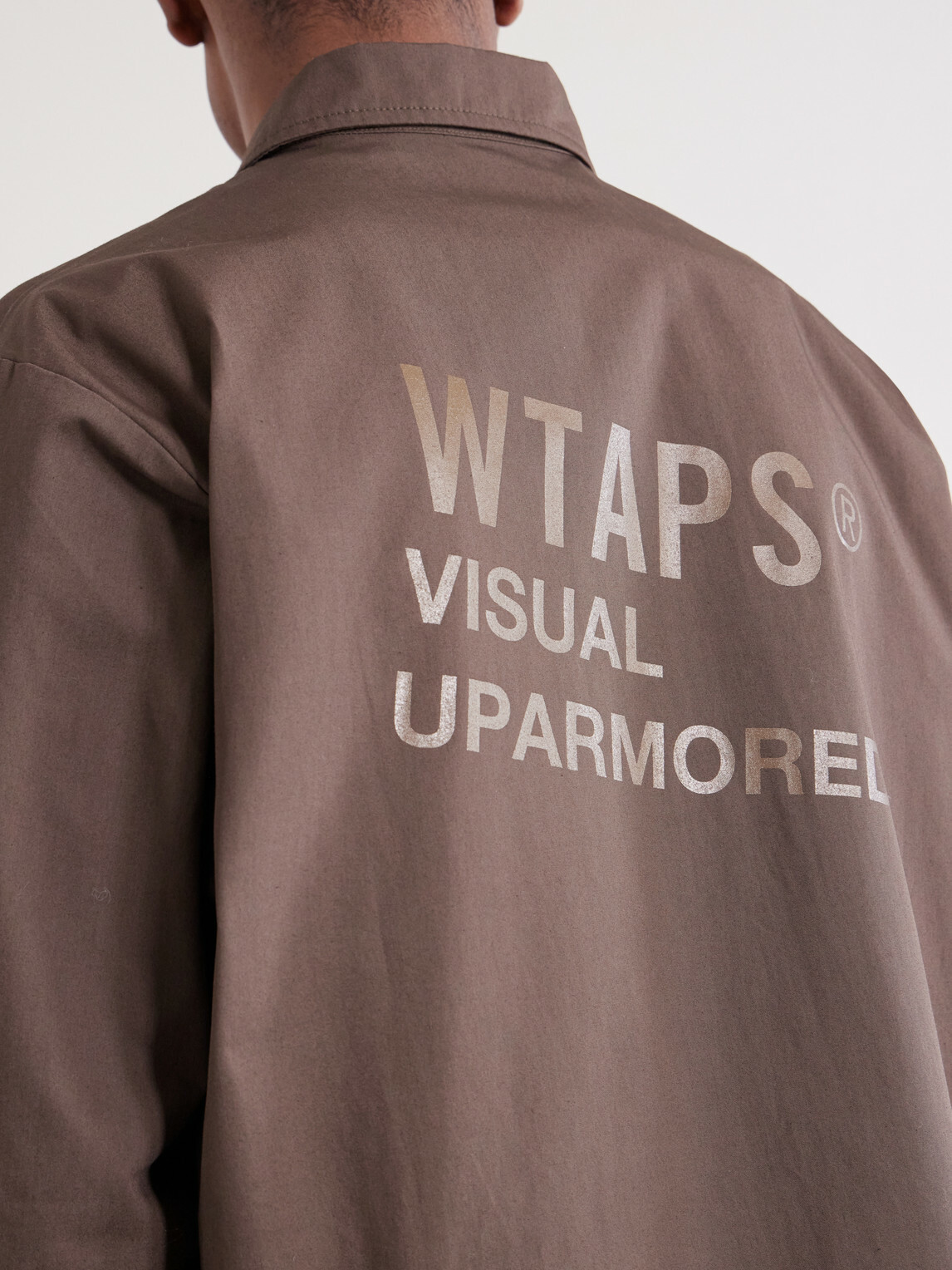 WTAPS - Logo-Print Cotton-Blend CORDURA® Overshirt - Brown