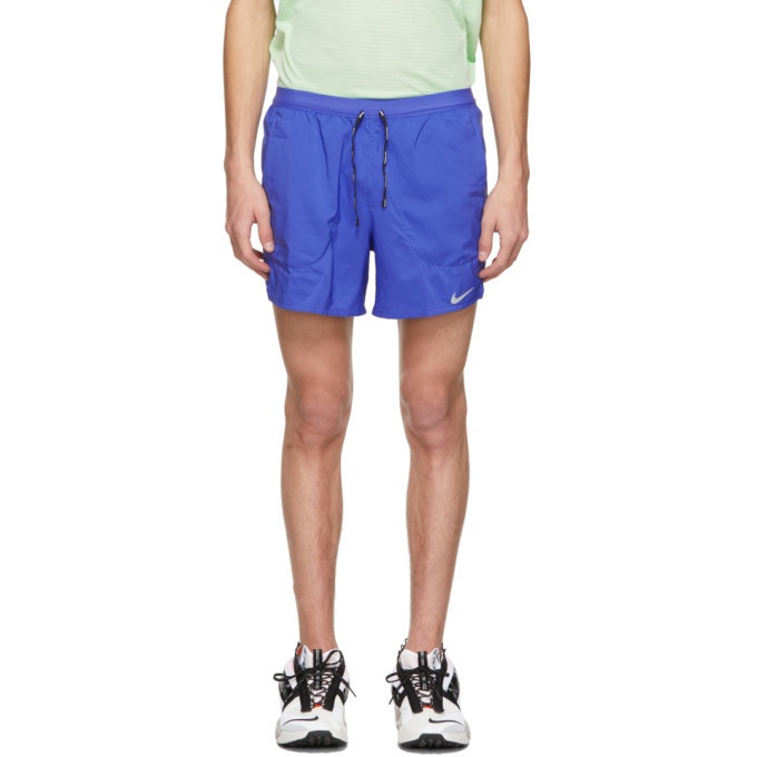 Photo: Nike Blue Flex Stride 2-In-1 Shorts