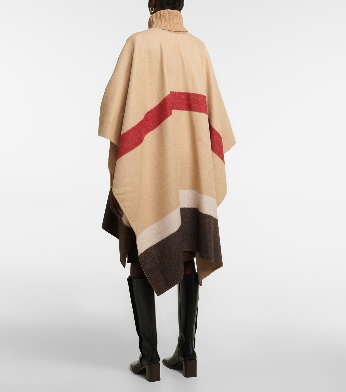 ポンチョ・ケープ Ralph Lauren Long Wool Cape Lauren Ralph Lauren Women's Wool-Blend Cape Coat - Macy's