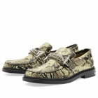 Toga Pulla Women's Toga Archives Snake Embossed Loafer in Natural