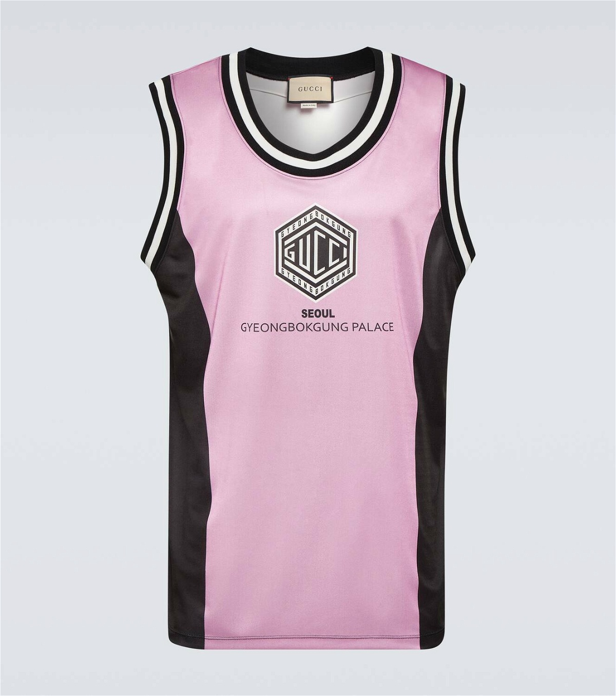 Gucci Technical jersey tank top