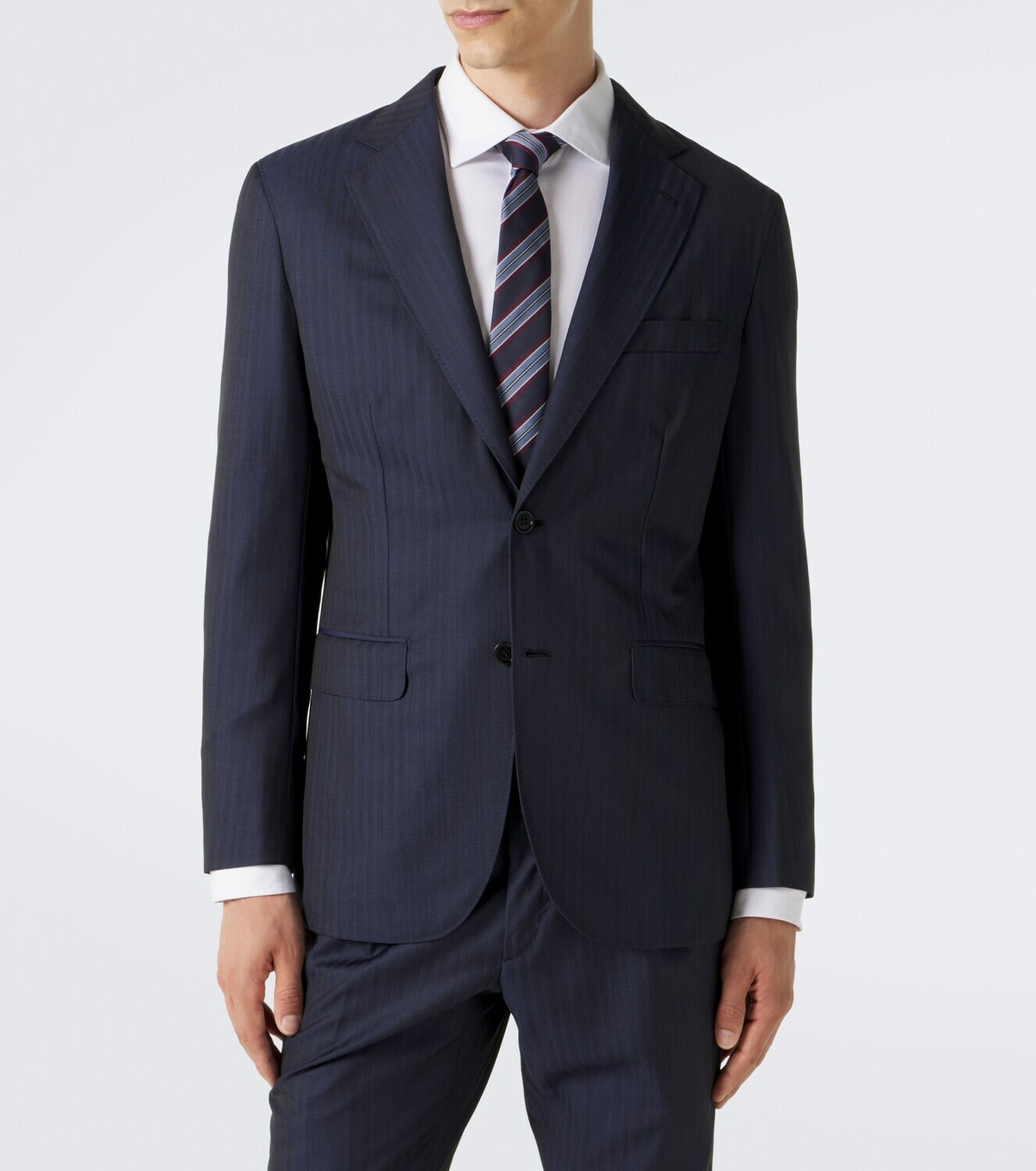 Brioni Striped wool suit