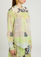 Forte_forte Garden Print Chiffon Blouse Multicoloured