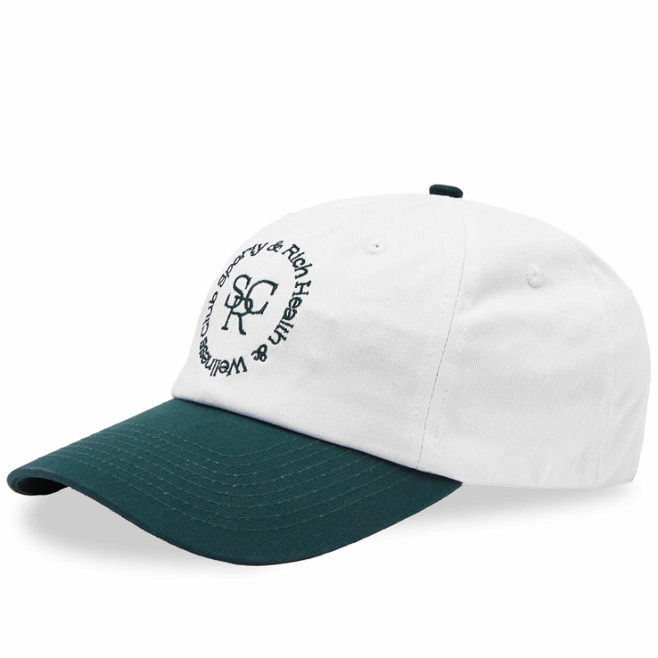 Photo: Sporty & Rich SRHWC Cap in Forest/White