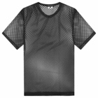 Comme des Garçons Homme Plus Men's Poly Mesh T-Shirt in Black