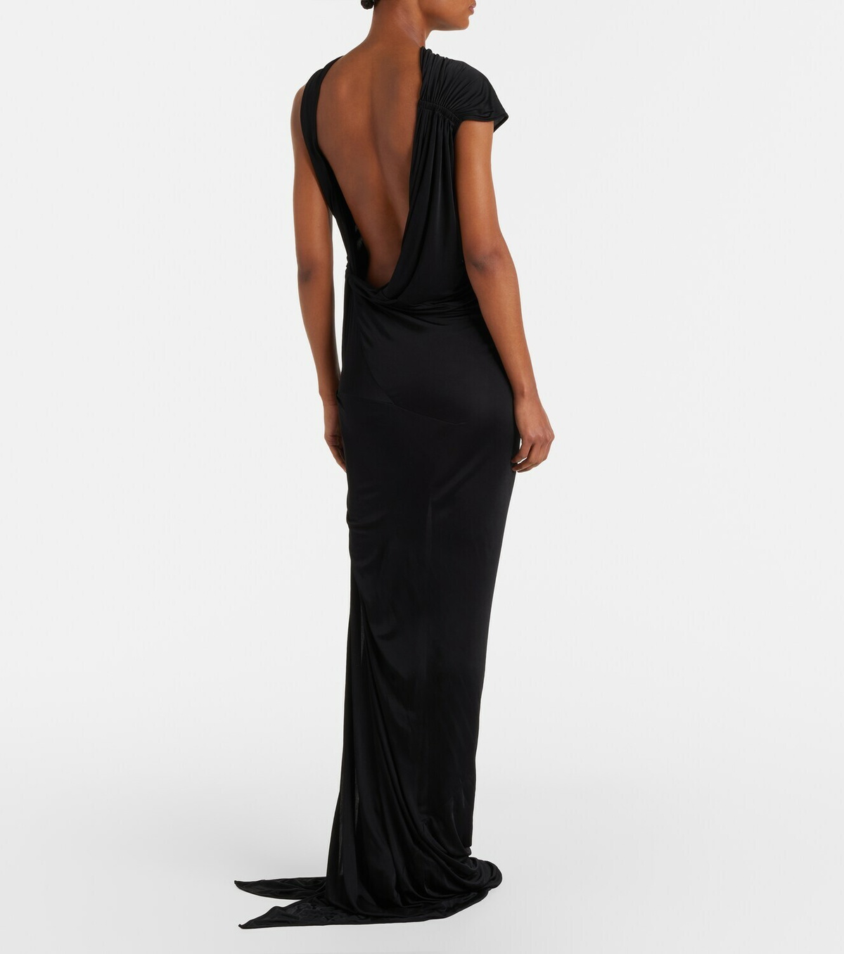 Rick Owens Lilies Shailee ruched gown