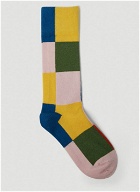 Toy Checker Socks in Multicolour