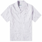 Garbstore Men's Kabana Shirt in Lilac