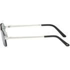 Cartier Silver 'Santos de Cartier' Sunglasses