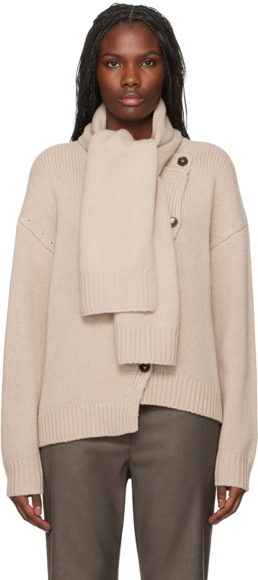 Photo: The Garment Beige Canada Scarf Cardigan