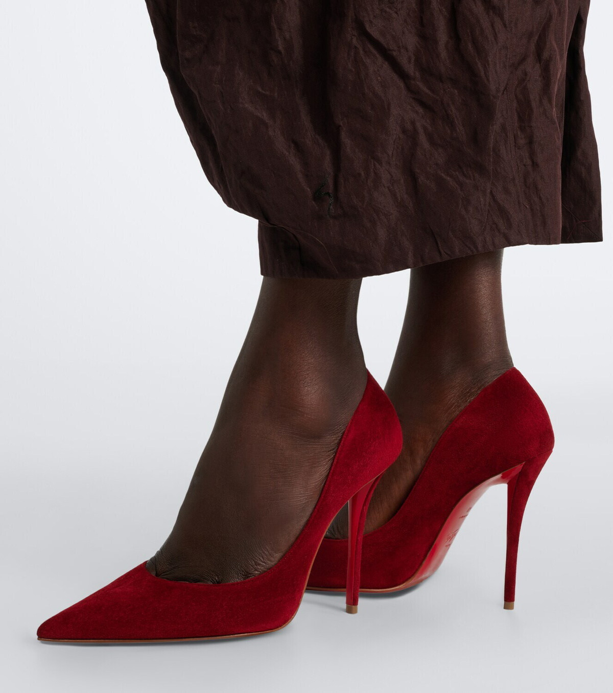 Christian Louboutin Miss Z suede pumps