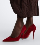 Christian Louboutin Miss Z suede pumps