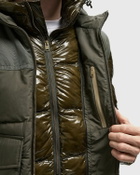 WOOLRICH MIXMEDIA CONVERTIBLE PUFFER JACKET Green Mens Down & Puffer Jacket