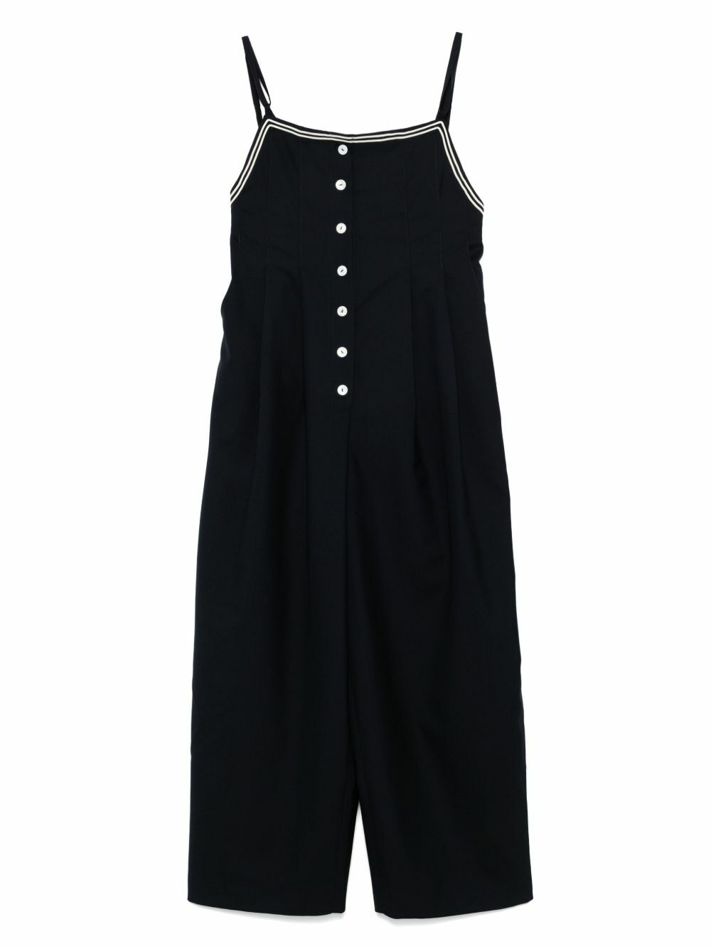 パンツ BODE Embroidered Cotton Lavender Sail Jumpsuit Bode Embroidered Cotton Lavender Sail Jumpsuit Bode