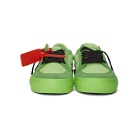 Off-White SSENSE Exclusive Green Low Vulcanized Sneaker