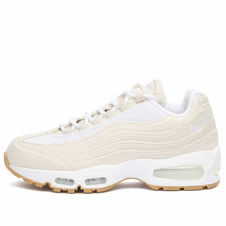 Photo: Nike x Levi's Air Max 95 Sneakers in Brown/White/Red