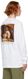 Off-White White Caravaggio Lute Long Sleeve T-Shirt