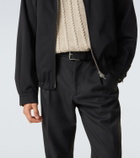 Tod's Braided suede belt