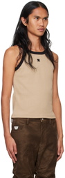 MISBHV Beige Sex Tank Top