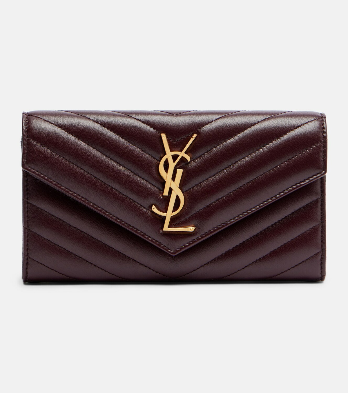 Saint Laurent Cassandre matelassé leather wallet